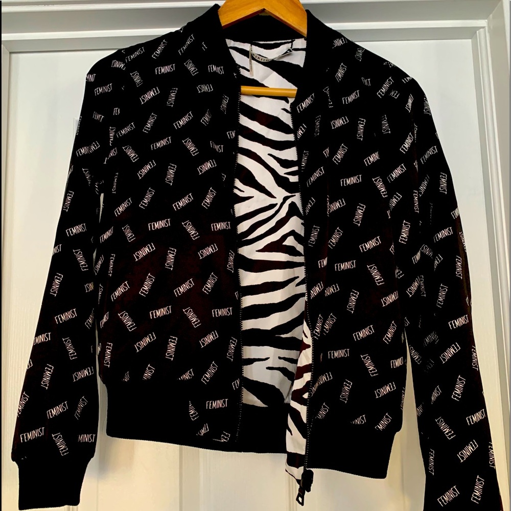 Bomber Jacket (reversible) by Alice + Olivia